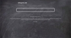 Desktop Screenshot of istergram.com